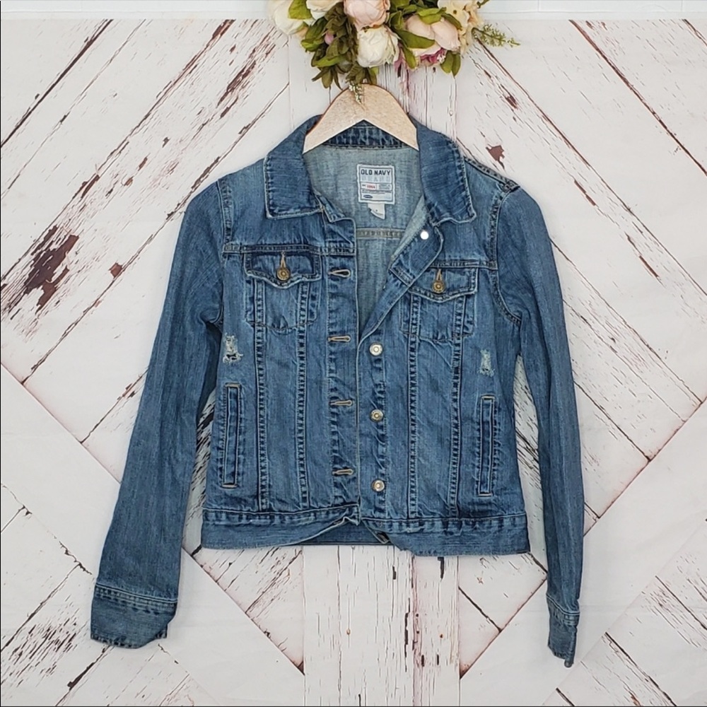 Old Navy Blue Jeans Jacket S